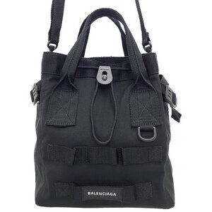 Balenciaga Army Shoulder Bag Black